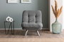 Atelier Del Sofa Misa Small Solo - Sofá cama de 1 plaza - Gris claro